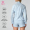 Custom Lightweight Running Jacket and Shorts Set for Women