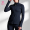 Custom Quick-Dry Zip Front Training Jacket for Women's Sportswear