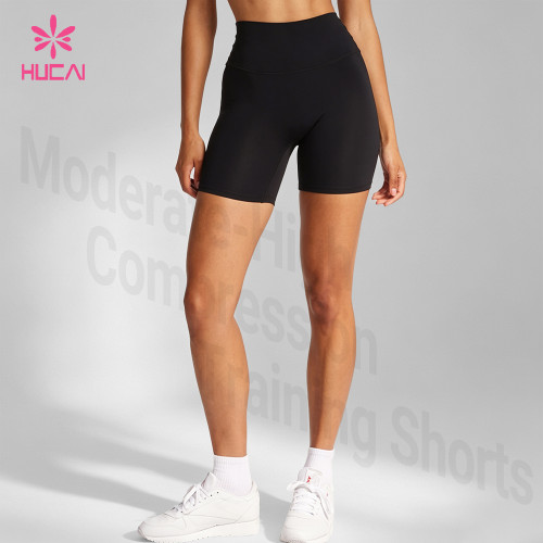 Custom 6-Inch Moderate Compression Training Shorts for Women