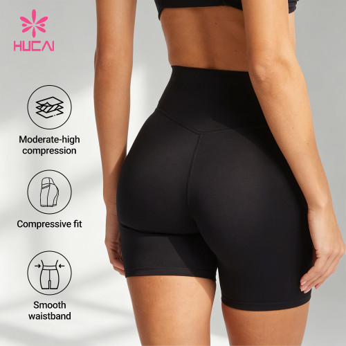 Custom 6-Inch Moderate Compression Training Shorts for Women