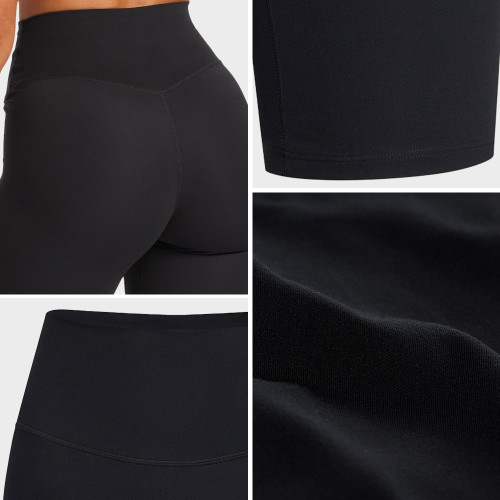 Custom 6-Inch Moderate Compression Training Shorts for Women
