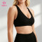 Custom Medium-High Impact Racerback Sports Bra for Women's Training