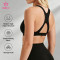 Custom Medium-High Impact Racerback Sports Bra for Women's Training