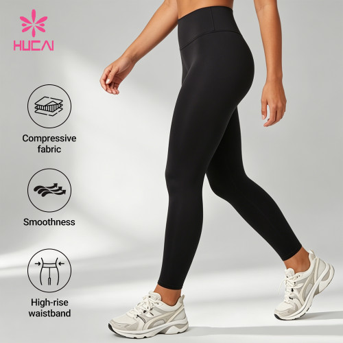 Custom High-Rise Sculpting Compression Leggings for Women's Activewear