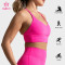 Custom Adjustable Criss-Cross Sports Bra for Women's Sportswear Brands