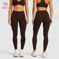 Custom High Waist Tummy Control Leggings for Women's Sportswear Brands