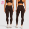 Custom High Waist Tummy Control Leggings for Women's Sportswear Brands