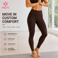 Custom High Waist Tummy Control Leggings for Women's Sportswear Brands