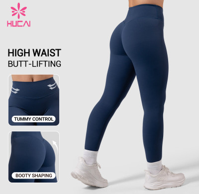 Custom High Waist Butt Lifting Leggings for Private Label Sportswear