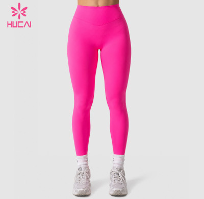 Custom High Waist Glute Lift Compression Leggings for Private Label Sportswear