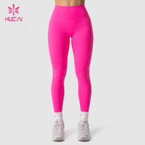 Custom High Waist Glute Lift Compression Leggings for Private Label Sportswear