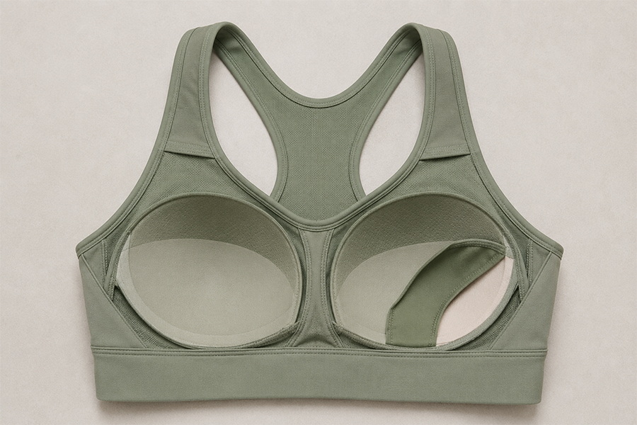 Leggings seam placement and chafe control