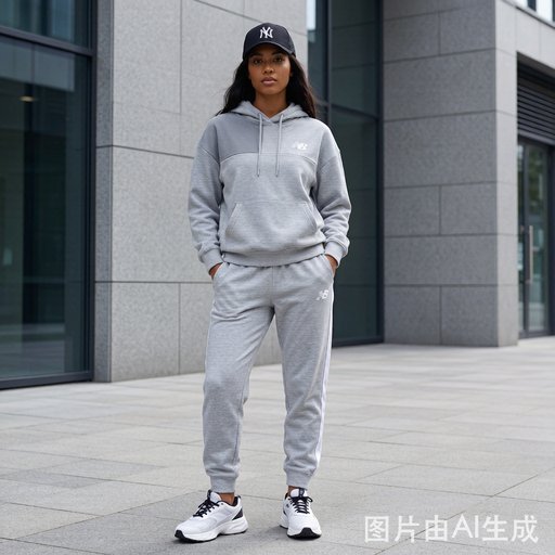 Athleisure hoodie set lifestyle