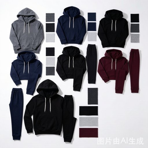 Training hoodie set multi color