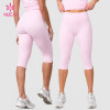 Custom High Waist Calf Length Capri Leggings for Women's Activewear Brands