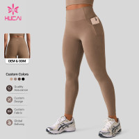 Custom High Waist Full Length Pocket Leggings for Sports and Gym Brands