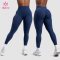 Custom High Rise V-Contour Waist Gym Leggings for Private Label Brands