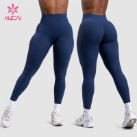 Custom High Rise V-Contour Waist Gym Leggings for Private Label Brands