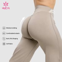 Custom High Waist Contour Flare Leggings - ODM Service for Labels