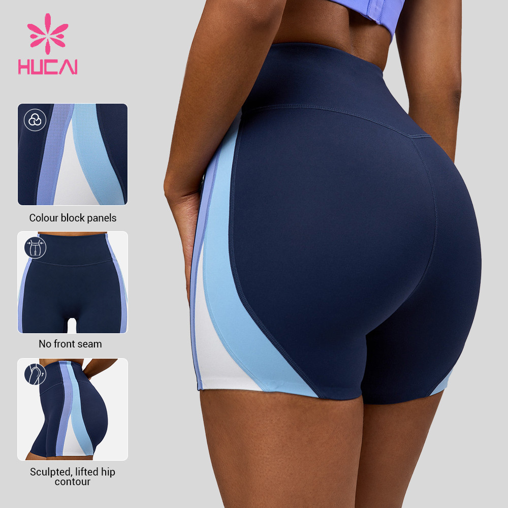 Back view with contoured hip seam and no front seam construction
