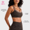 Custom Double Layer Polka Dot Sports Bra for Private Label Orders