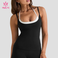 Custom Double Layer Polka Dot Sports Bra for Private Label Orders