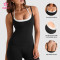 Custom Longline Vest Sports Bra with Contrast Inner Layer for Brands