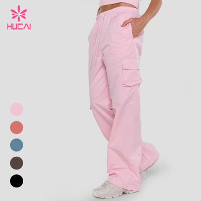 Custom Cargo Sweatpants with Drawstring Waist for Utility Wear Brands