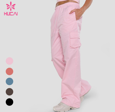 Custom Cargo Sweatpants with Drawstring Waist for Utility Wear Brands
