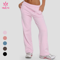 Custom Fleece Sweatpants with Side Pockets for Women's Athleisure Labels
