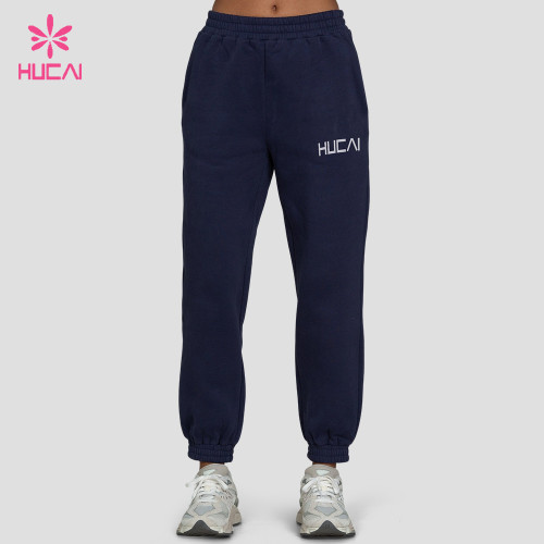 Custom Women's Tapered Joggers with Elastic Cuffs - Bulk and OEM Supply
