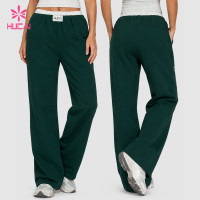 Custom Wide Leg Sweatpants with Double Layer Waistband - ODM Service