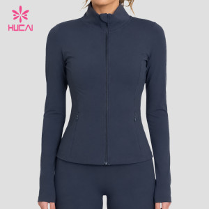 Custom Full Zip Fitted Jacket with Zip Pockets - OEM Supply Program