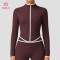 Custom Contrast Trim Track Jacket for Private Label Sportswear Lines