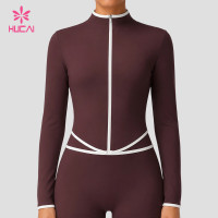Custom Contrast Trim Track Jacket for Private Label Sportswear Lines