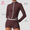 Custom Contrast Trim Track Jacket for Private Label Sportswear Lines