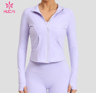 Custom Zip Jacket with Functional Side Pockets - Wholesale for Labels