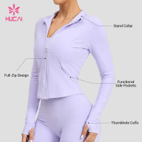 Custom Zip Jacket with Functional Side Pockets - Wholesale for Labels
