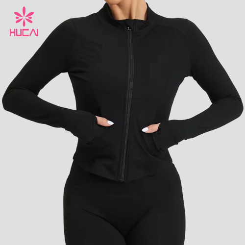 Custom Zip Jacket with Functional Side Pockets - Wholesale for Labels