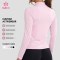 Custom Half Zip Long Sleeve Top with Raglan Sleeves for Private Label Brands