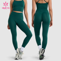 Custom High Waist Scrunch Leggings with Curved Back Seam for Gym Brands