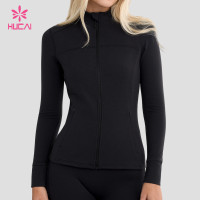 Custom Fitted Full Zip Jacket with Two Side Zip Pockets - Wholesale Supply