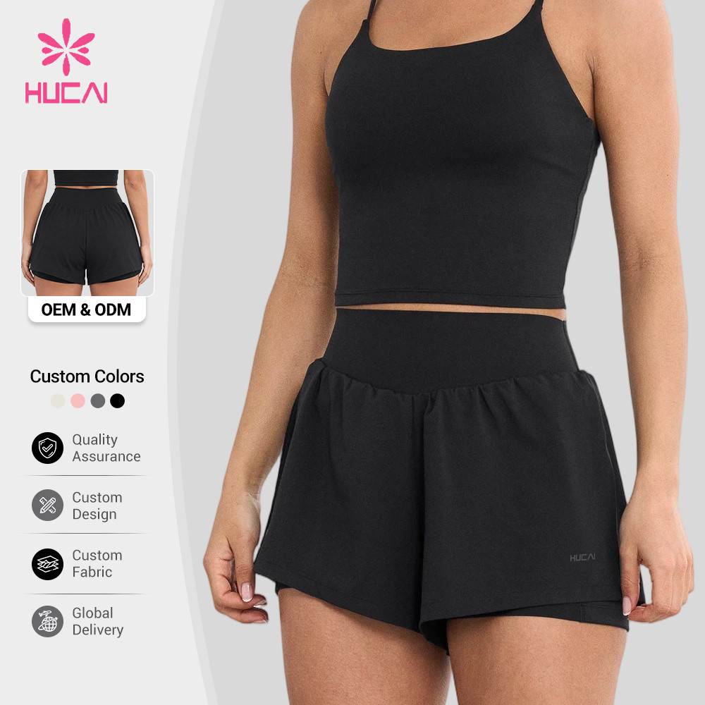 Colour options for custom two in one running shorts