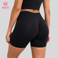 Custom High Waist Scrunch Biker Shorts for Private Label and OEM Brands