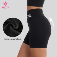 Custom High Waist Scrunch Biker Shorts for Private Label and OEM Brands
