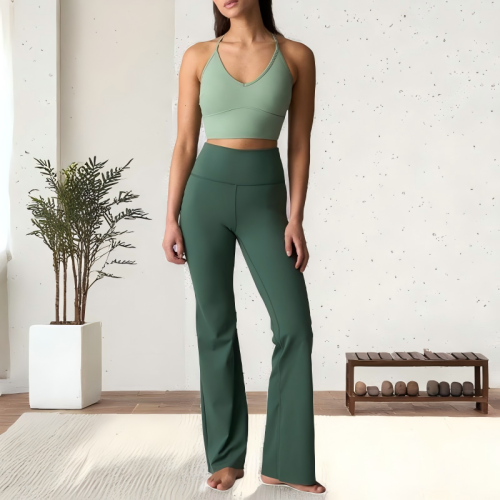 Premium Flared Yoga Pants Manufacturer | Professional OEM Supplier for High-End Yoga Brands