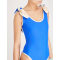 Custom womens self -tie shoulder one piece hot sexy summer swimsuits