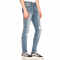Mens Washed Ripped Knee Skinny Fit Denim Jeans