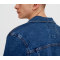Wholesale new design jeans fashion dark blue denim jackets for men