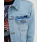 Custom new jean fashion washed denim jackets for men